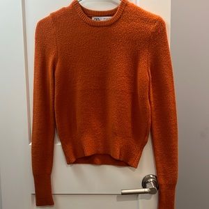 Zara Orange Sweater